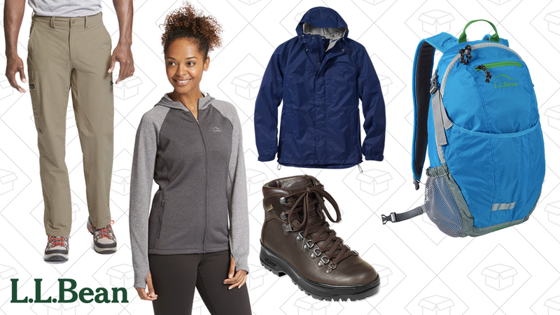 20% off hiking clothes, footwear, and gear with code TRAIL